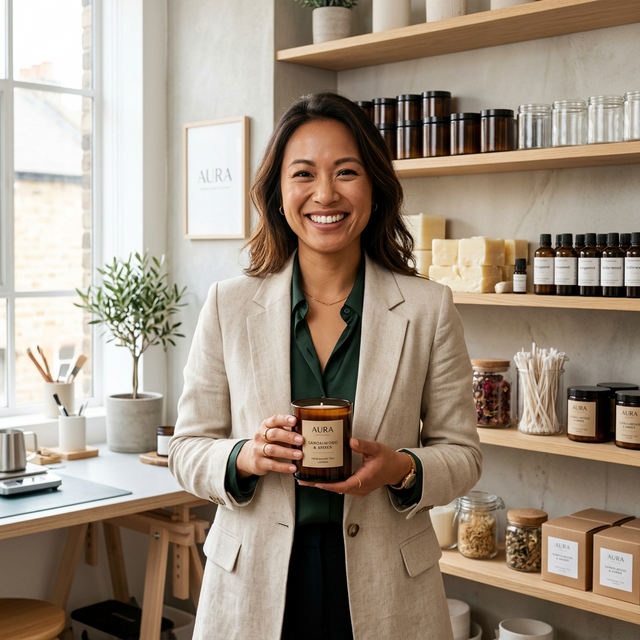 Emprendimiento de velas